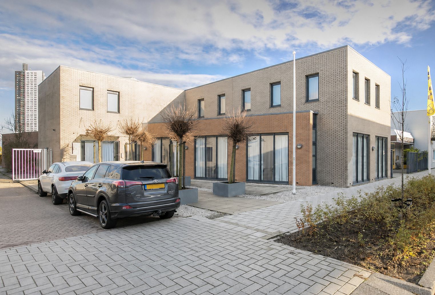 Het pand van Vitaal Nissewaard aan Theemsweg 11 in Spijkenisse